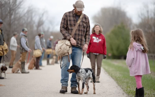 group dog training session focused on real-world obedience and handling