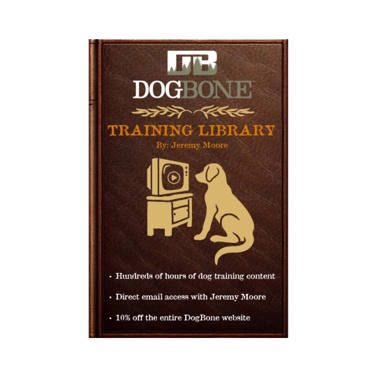 DogBone Training Library Card
